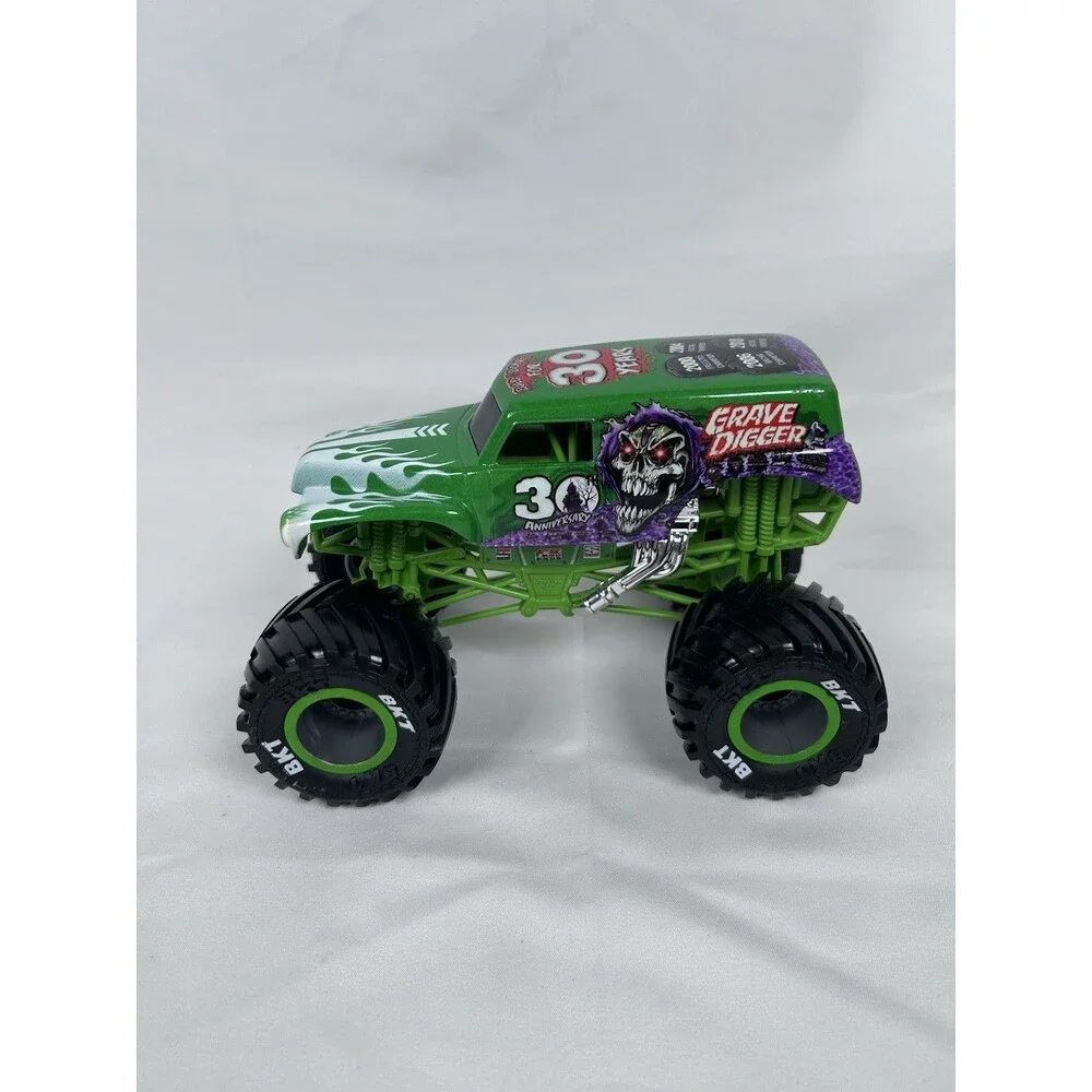 Monster Jam Grave Digger 30th Anniversary Monster Truck Green Bad to the Bone